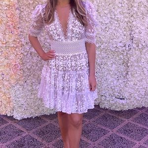 Megan Mini Dress in Blanc
Bronx and Banco